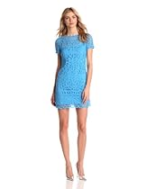 Hot Sale Lilly Pulitzer Women's Mariekate Dress, Flutter Blue Go To Batt, Medium