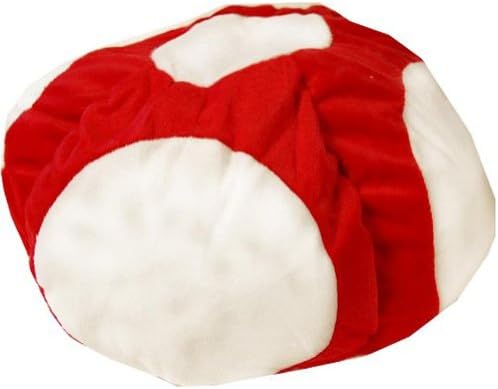 Super Mario Cute Red Mushrooms Plush Hat