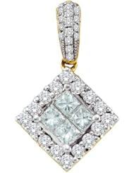 0.70CT DIAMOND INVISIBLE PENDANT