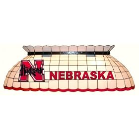 Nebraska Cornhuskers 42 BILLIARD POOL TABLE LIGHT LAMP