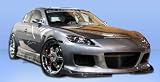 2004-2008 Mazda RX-8 M-1 Speed Kit -Includes M-1 Speed Front Bumper (100582), M-1 Speed Rear Lip (100583), and M-1 Speed Side Skirts (100584).
