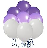 Perfect Color Inflatables Violet Purple White Pack of 20