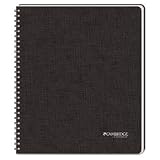 Black Hardbound Subject Notebook, Lgl Rule,96-Sheet Pad