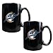 Washington Wizards NBA 2pc Black Ceramic Mug Set - Primary Logo