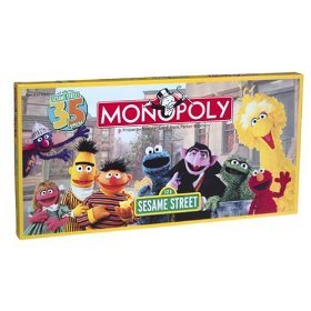 Childrens Toyshop  Toys : Sesame Street 35th Anniversary Edition MONOPOLY®