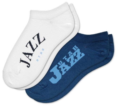 NBA Utah Jazz Womens Socks 2 Pack, Ankle Socks