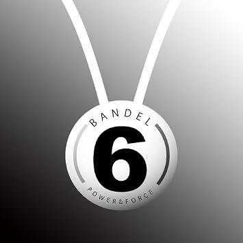 【クリックで詳細表示】Amazon.co.jp ｜ BANDEL(バンデル) Necklace ネックレス ナンバー シリーズ No.6 ホワイト 43cm ｜ スポーツ＆アウトドア 通販