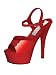 Fever Showgirl Shoes - Red Patent - Ladies