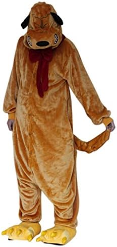 Color Value Unisex Kigurumi Costume Halloween Sleepwear Yellow Dog XL(70"-74"/178cm-188cm)