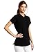 Dickies Women's Pique Polo Shirt, Black, Medium