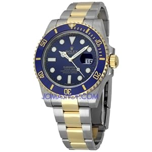Rolex Submariner Blue Index Dial Oyster Bracelet Mens Watch 116613BLSO