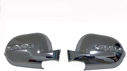Y2K HHCI007 Chrome Mirror Cover With LED Signal Lights For Mercedes-Benz W163