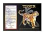 Asian Oriental Chinese Zodiac Poster Year of the Tiger: Birth Years 1914 1926 1938 1950 1962 1974 1986 1998 2010