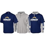Reebok San Diego Chargers Sweatshirt and Tee Combo