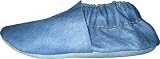Tibet PLATEAU soft sole infant full grain baby shoes SUEDE elephant blue