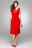 Avenue Plus Size Seam Detail Dress