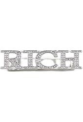 RICH Iced Out New Two - Three Finger Ring In Silver Color