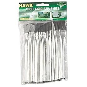 6" ACID BRUSH 3/8"-TO-3/4" 12-PIECE ASSORTED SET:TZ63-06309