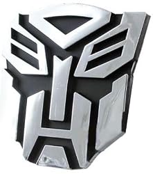 Transformers Autobots Logo 3D Car Hood Ornament / Decal