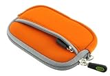 41u5CGAirrL. SL160  Neoprene Sleeve Case  for Casio Exilim EX S500 5MP Digital Camera Orange