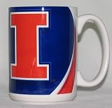 Illinois Fighting Illini 15oz Jumbo C-Handle Vortex Mug