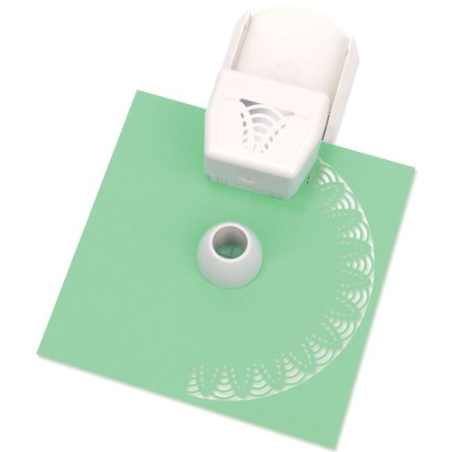 Martha stewart crafts circle edge paper punch, floral w…