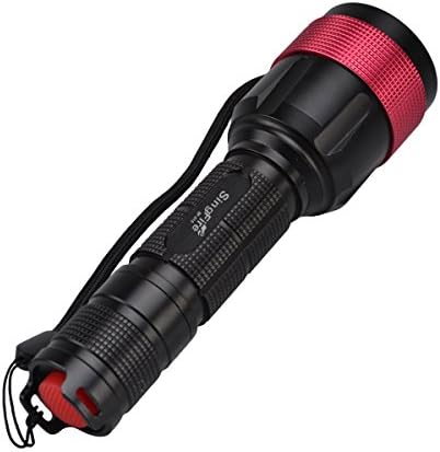 SingFire SF-315 Cree XM-L T6 800lm 5-Mode White Zooming Flashlight - Black + Red