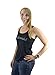 Bridesmaid | Flowy, Silky, Fashionable Racerback Women's Bridal Tank Top-Black,M