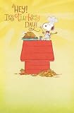 Greeting Card Thanksgiving Peanuts 