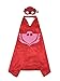YL PJ Masks Costumes For Kids Set of 3 Catboy Owlette Mask with Cape (27.5 inches)