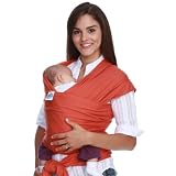 Moby Wrap Original 100% Cotton Solid Baby Carrier,... by Moby Wrap