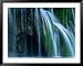 Water Cascading Over Waterfall, Plitvice Lakes National Park, Zadar, Croatia Art Styles Framed Photographic Poster Print by Martin Moos, 49x39