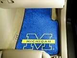 NCAA Michigan Wolverines 2 Car \ Auto Mat Set
