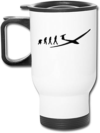 Superior Evolution Of Flight Travel Mugs With Handle White Drink Bottle With Easy Clean Lid