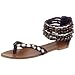 Buffalo 218910 js suede, Damen Sandalen/Zehentrenner