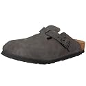 Birkenstock Boston, Unisex Erwachsene Clogs & Pantoletten aus Nubukleder