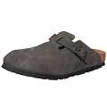Birkenstock Boston, Unisex Erwachsene Clogs & Pantoletten aus Nubukleder