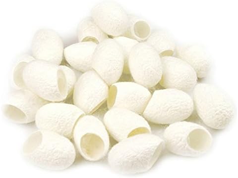 Runbu 90pcs Natural Silkworm Cocoon Facial Cleanser Women Beauty Care Tool