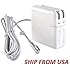 Nuoo&reg; Ac 60w / 45w Magsafe Power Adapter Charger for Apple Macbook and 13-inch Macbook Pro L Shape / Tip 16.5v 3.65a Compatible A1344,A1172,A1278,A1181,A1330,A1280,A1244,Ma538ll/a
