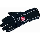 Castelli 2008/09 Pioggia Full Finger Winter Cycling Gloves - Black - K7576-010