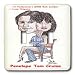 Londons Times Funny Panel Hollywood Cartoons - Tom And Penelope Cruise - Light Switch Covers - double toggle switch
