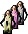 Hollywood Solid Pashmina Scarf in a Fancy Gift Box with Free Shipping