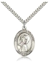 St. Edmund Campion Medal, Sterling Silver, Large, Quarter Size