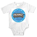 Onesie with background, ferret, branch, animal, tail
