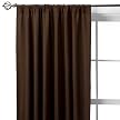 Thomas O'Brien Brown Herringbone Stripe WP - 54x95