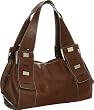 ''Danielle'' Satchel - Black, Green Croco or Brown