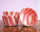 Pink and White Zebra Cupcake Liners