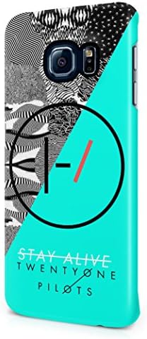 Twenty One Pilots Stay Alive Samsung Galaxy S6 EDGE PLUS Hard Plastic Phone Case Cover