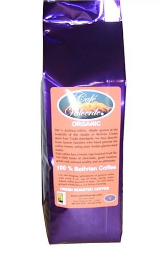 1 lb Artisan Roasted Organic FT The Best Bolivian Coffee (AAA), House Roast Cafe Valverde by Gourmet Food Store