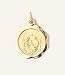 10 Kt Gold Religious Medal - Baptism - Premium Box